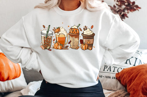Fall latte sweatshirt