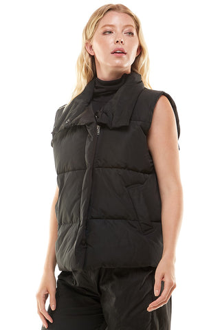 Puffer vest In black