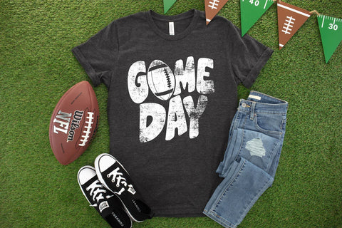 Game day black tee
