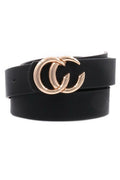 CC Thin Belt In Black PREORDER ETA 11/9