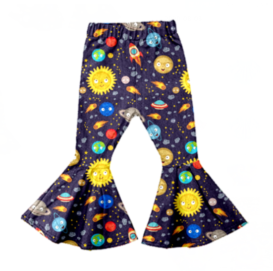 Friendly Planets Bell Bottoms
