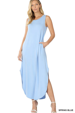 Forever Mine Maxi In Spring Blue