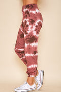 A Splat Of Holiday Tie Dye Set Joggers