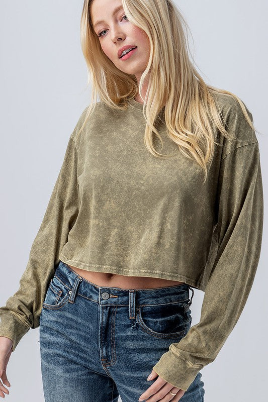 The Perfect Fit Cropped Long Sleeve