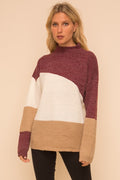 Finding A Reason Color Block Sweater