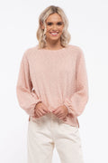 Nora Pink Tie Top