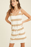 Emma Lane Dress in Taupe