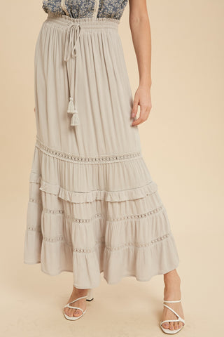The Lane Skirt In Dove Gray