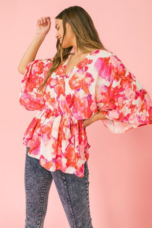 Ever More Floral Blouse