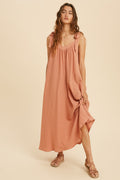 Peach Coral Maxi