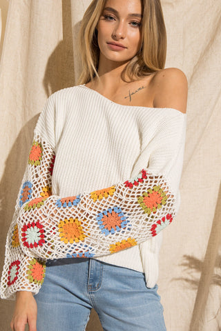 Crochet In Color Sweater