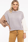 Come Together Color block Sweater