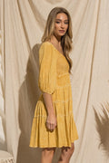 Marigold Smocked Dress