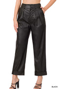 Vegan Leather Pants