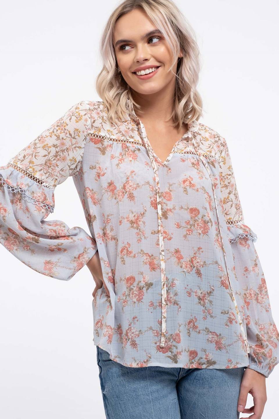 All Around Floral Blouse