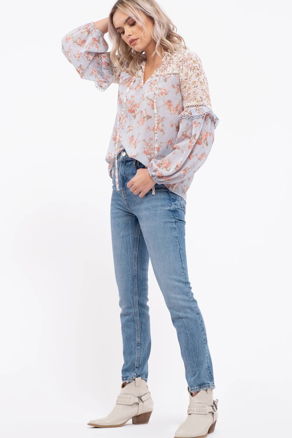 All Around Floral Blouse