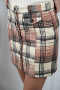 Plaid To Know You Skirt