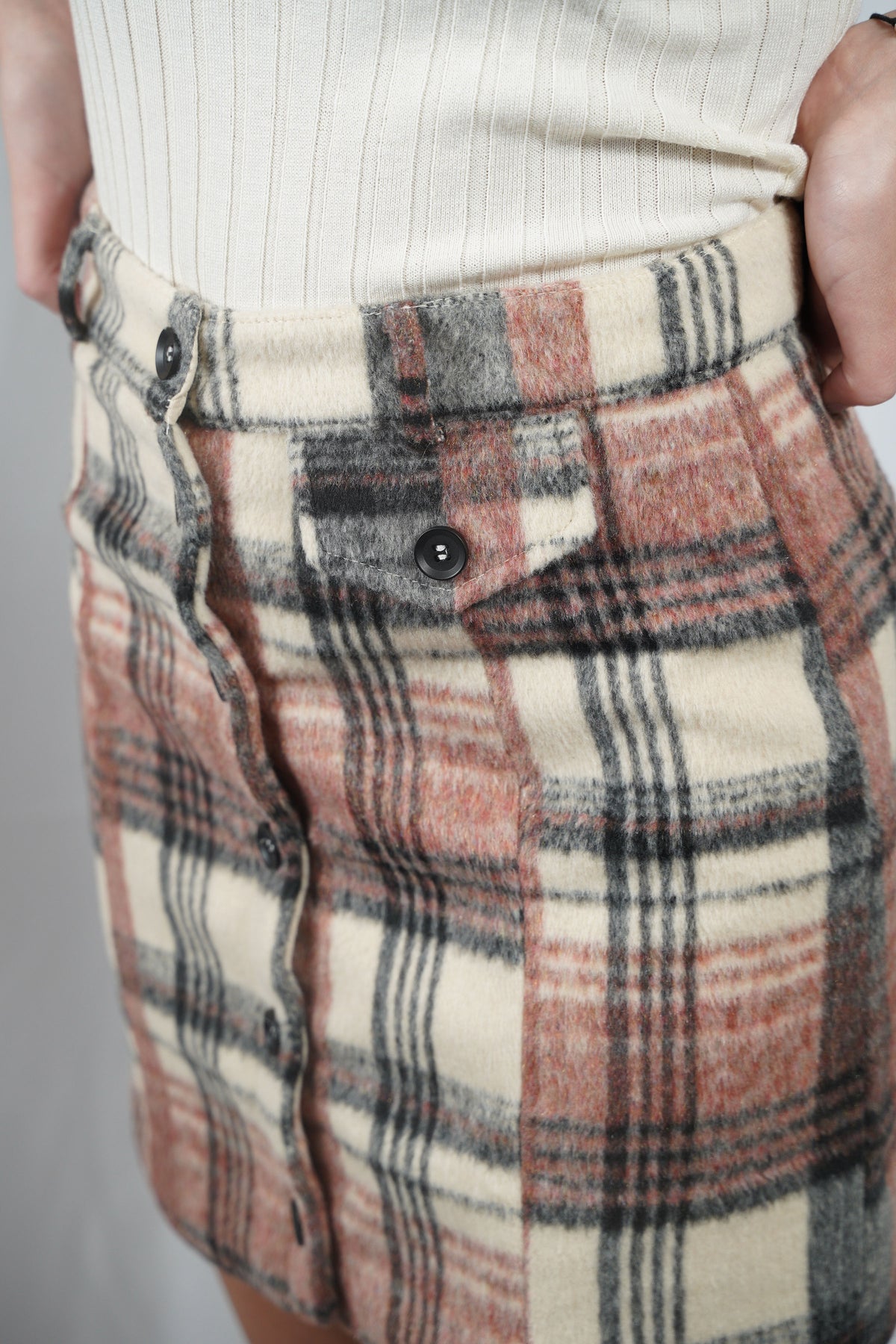 Plaid To Know You Skirt