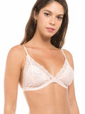 Light Cream Lace Triangle Bralette