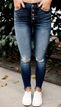 Luna High Rise Skinny Jeans