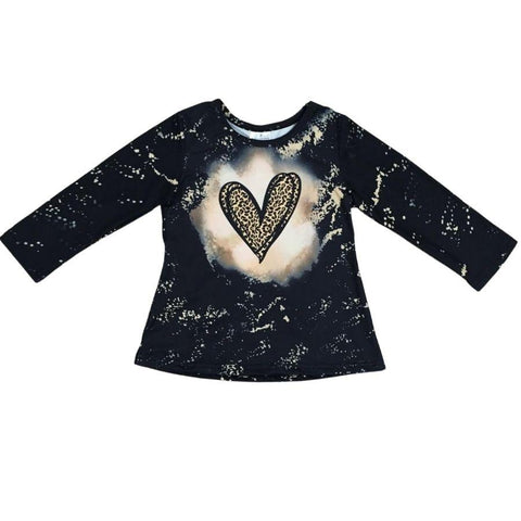 Valentine's Collection: Leopard Heart Shirt