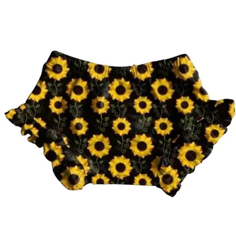 Black Sunflower Bummies [PREORDER]