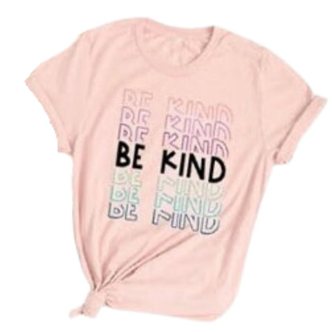 Be Kind Dusty Rose Tee [PREORDER]