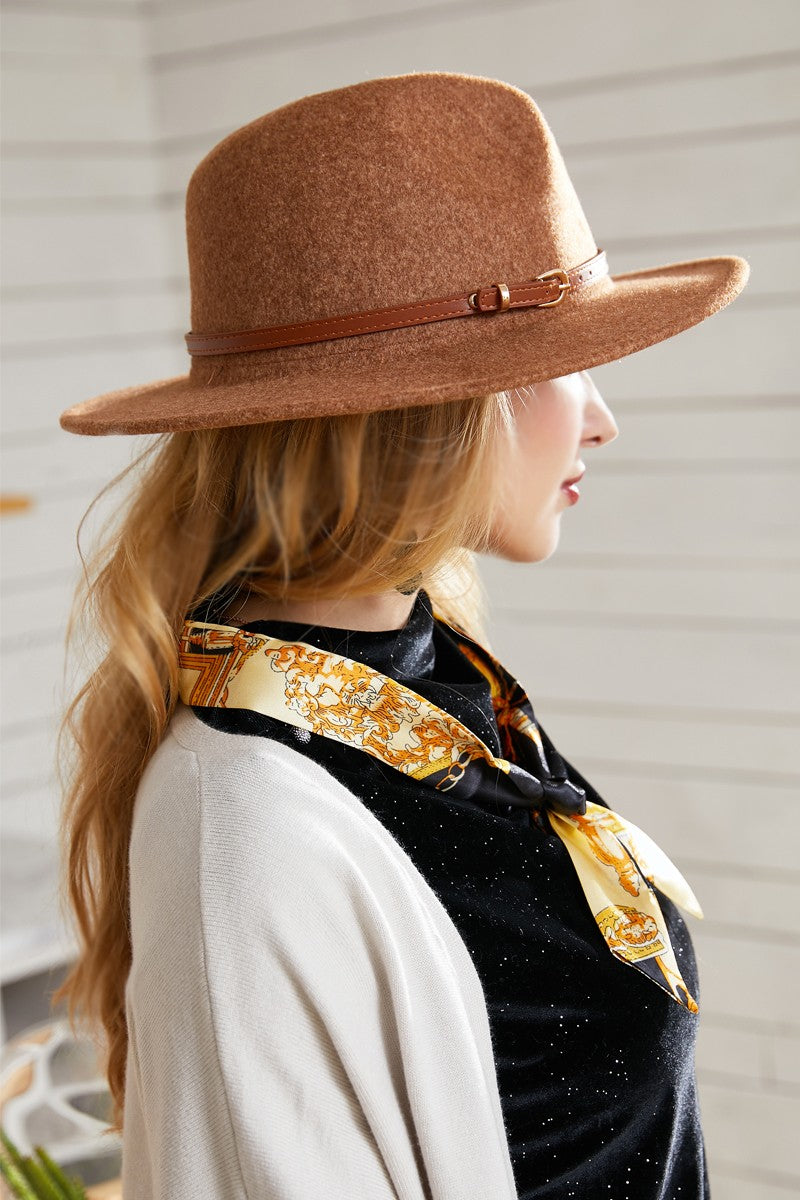 Brown Panama Hat