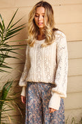 Cream days Sweater