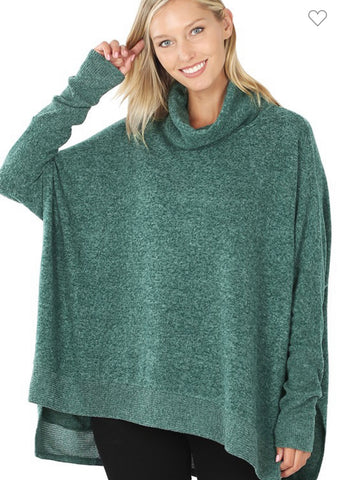 The Sweater You Need In Hunter Green PREORDER ETA 10/8