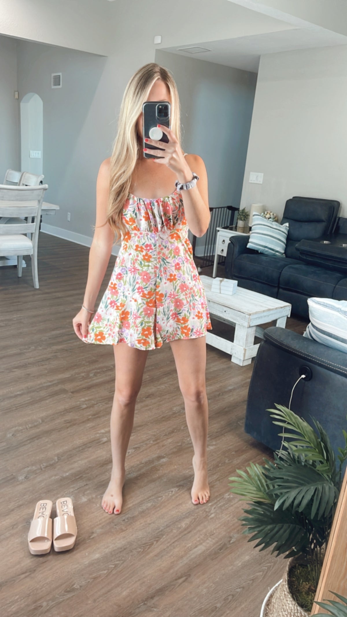 All about floral romper