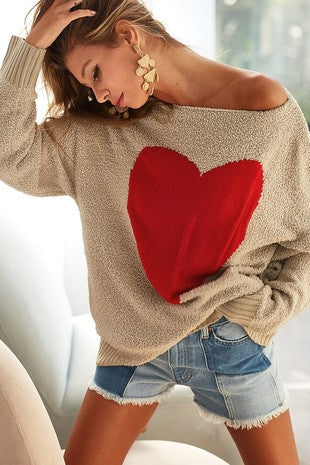 Forever and ever Heart sweater