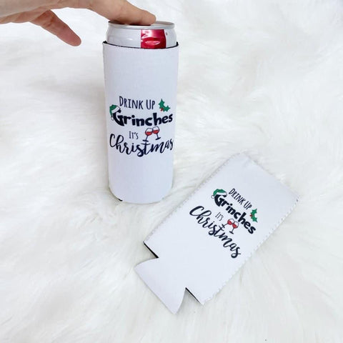 Drink Up Grinches coozie