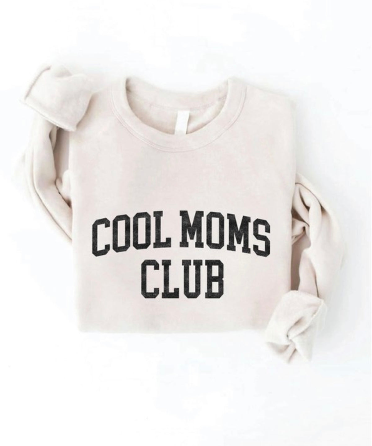Cool moms sweatshirt in dust