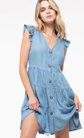 Denim Chambray Dress