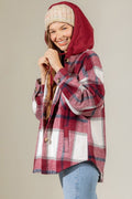Plaid comfy casual jacket