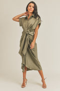 Better this way Dress in Olive