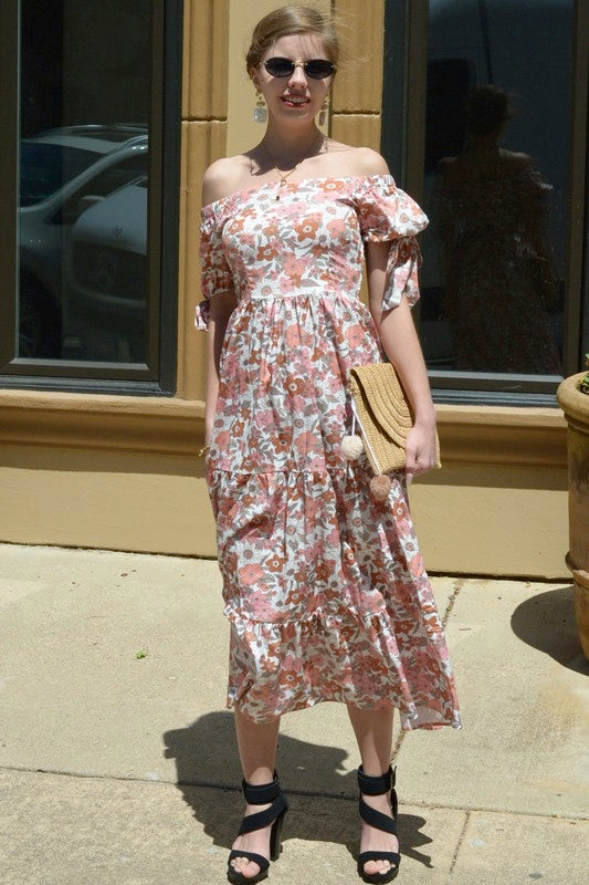 Go away with me Floral Dress