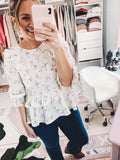 Wanting More Floral Blouse
