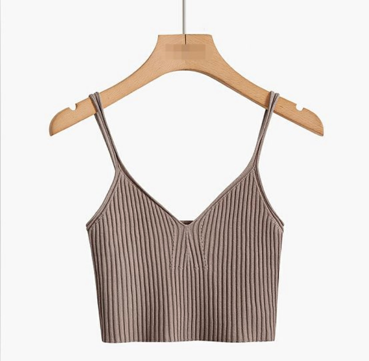 Light tan sweater tank