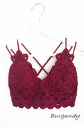 Burgundy Bralette