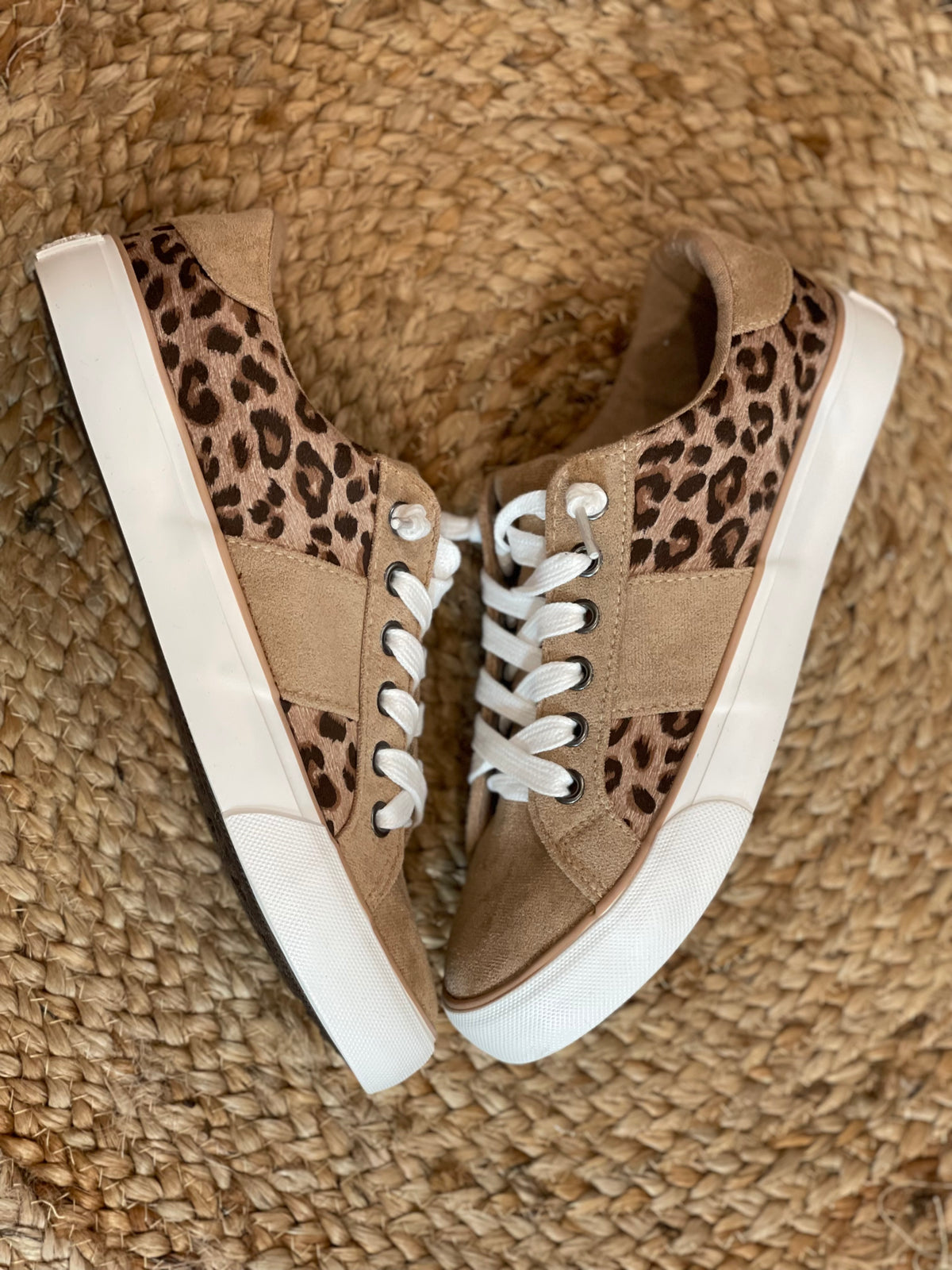 The softest Leopard sneakers