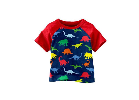 ComfyCute Short Sleeved Tee - Primary Prehistoric Pals [PREORDER]