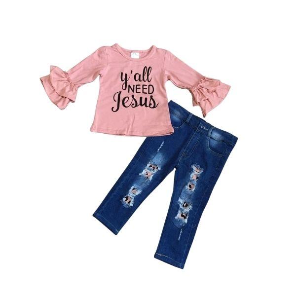 Y'all Need Jesus Outfit